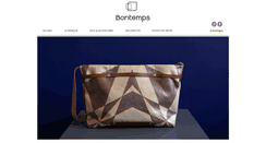 Desktop Screenshot of bontemps-textile.com